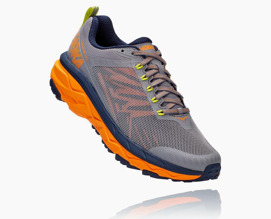 Hoka One One Challenger Atr 5 - Men Trail Shoes - Grey,Australia HPC-107243